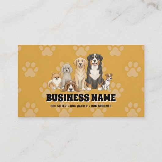 Pet Sitting Dog Walker  名刺 (正面)