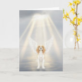 Pet Sympathy Card Always Remembered Sweet Friend カード (黄色い花)