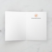 Pet Sympathy Card Love Paw Series カード (内部)