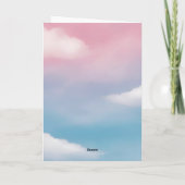 Pet Sympathy Card Moon Dog Series カード (裏面)