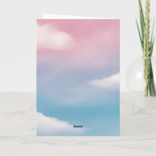 Pet Sympathy Card Moon Dog Series カード (裏面)