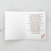 Pet Sympathy Persian Cat with Angel Wings カード (内部)