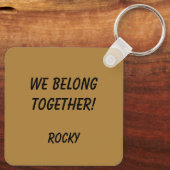 Pet Talk  キーホルダー (裏面)