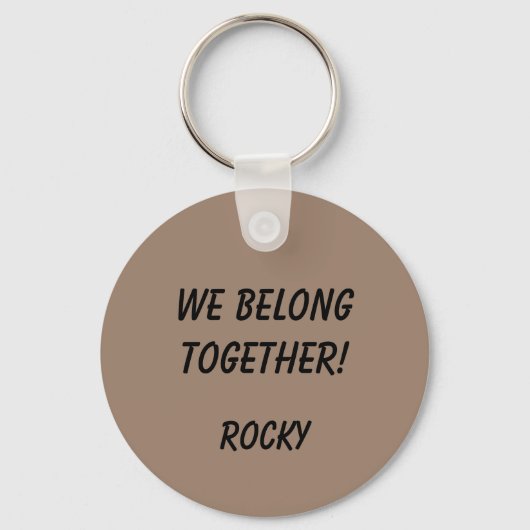 Pet Talk キーホルダー (裏面)