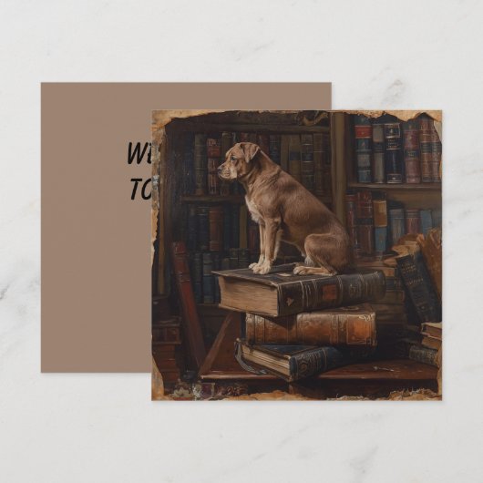 Pet Talk Magnetic Card  (正面/裏面)