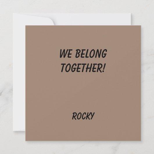 Pet Talk Magnetic Card  (裏面)