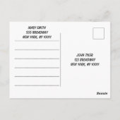 Pet Talk Magnetic Card ポストカード (裏面)