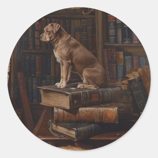 Pet Talk Postcard  ラウンドシール (正面)