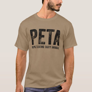 Petaペープル イーティングアスティー アニマルズ ボーイ tシャツ