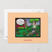 PETA & The Crabgrass漫画はがきおもしろい(PETA & The Crabgras ポストカード (正面/裏面)