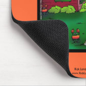 PETA & The Crabgrass Cartoon Mouse pad マウスパッド (コーナー)