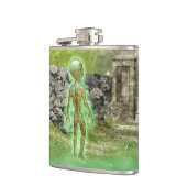 Petaca The Silent Man フラスク (左)