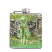 Petaca The Silent Man フラスク (正面)