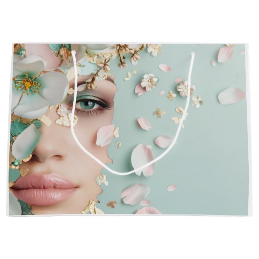 Petal Awakening ラージペーパーバッグ (正面)