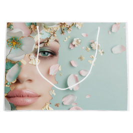 Petal Awakening ラージペーパーバッグ