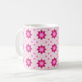 Petal Blossom Confetti pattern コーヒーマグカップ (正面左)