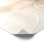 Petal Glow Harmony – オーガニックアブストラクト #2 ポスター (角)
