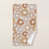 Petal Jubilee Warm Earth Boho バスタオルセット (ハンドタオル)