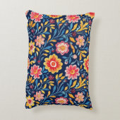 Petal Kissed Morning Accent Pillow アクセントクッション (裏面(縦))