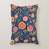 Petal Kissed Morning Accent Pillow アクセントクッション (正面(垂直))