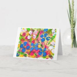 Petal Me Perfect Greeting Card< Blank Inside> サンキューカード