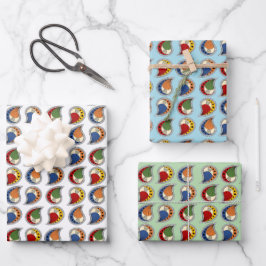 Petal Paisley Rhythm ラッピングペーパーシート