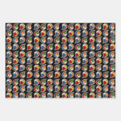 Petal Paisley Rhythm ラッピングペーパーシート (正面)