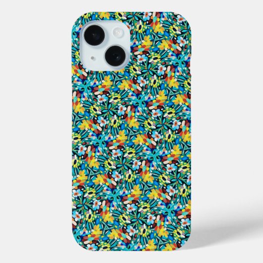 Petal Party Pattern iPhone / iPadケース Case-Mate iPhoneケース (裏面)