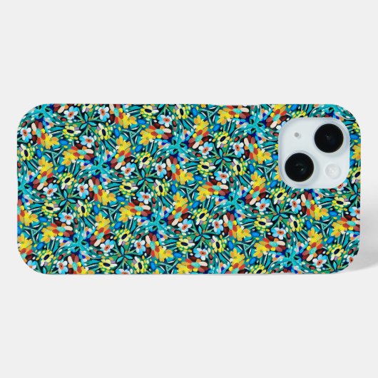 Petal Party Pattern iPhone / iPadケース Case-Mate iPhoneケース (裏面 (横))