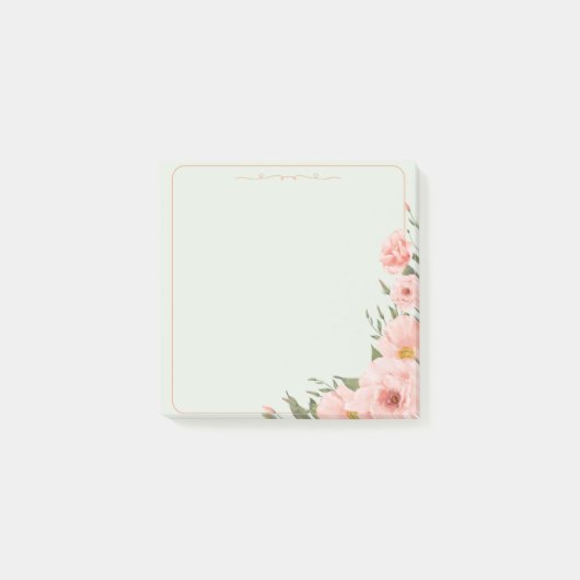 Petal Pledge– 水彩 ポストイット (正面)