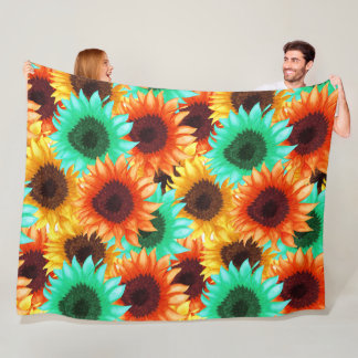 Petal Power 60x80フリースブランケット フリースブランケット