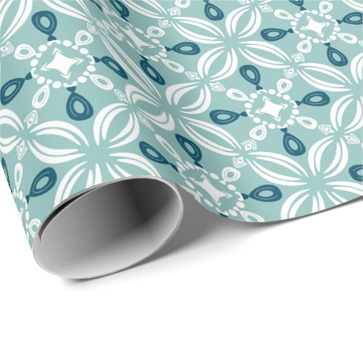 Petaline Wrapping Paper Roll (Ocean Mist) ラッピングペーパー (ロールコーナー)