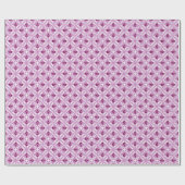 Petaline Wrapping Paper Roll (Violet Keepsake) ラッピングペーパー (フラット)