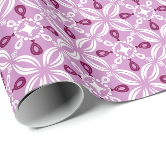 Petaline Wrapping Paper Roll (Violet Keepsake) ラッピングペーパー (ロールコーナー)
