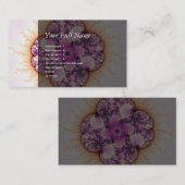 Petallic -フラクタルの芸術 名刺 (正面/裏面)