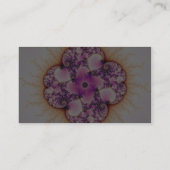 Petallic -フラクタルの芸術 名刺 (裏面)