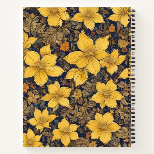 Pétalos de Oro ノートブック (裏面)