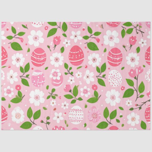 Petals and Painted Eggs 薄葉紙 (正面)