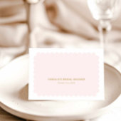 Petals and Prosecco Bridal Shower テーブルナンバー