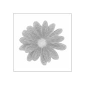 Petals in Motion – Vibrant Flower Graphic ラバースタンプ (インプリント)