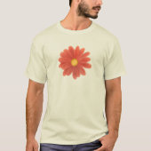 Petals in Motion – Vibrant Flower Graphic Tシャツ (正面)