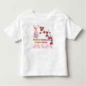 Petals in Pink Harmony トドラーTシャツ (正面)
