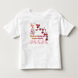 Petals in Pink Harmony トドラーTシャツ