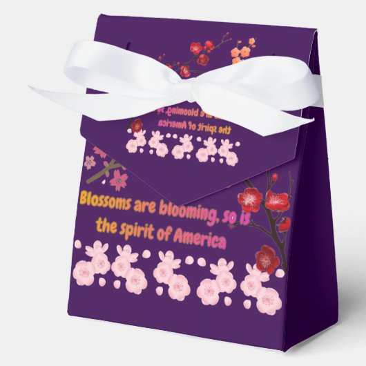 Petals in Pink Harmony dark purple フェイバーボックス (正面)