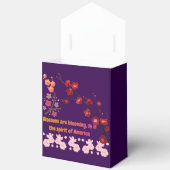 Petals in Pink Harmony dark purple フェイバーボックス (見開き)