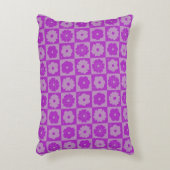 Petals In Silence 01. Floral Pattern. アクセントクッション (正面(垂直))