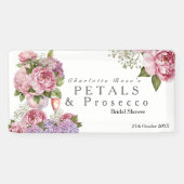 Petals & Prosecco Banner 横断幕 (横)