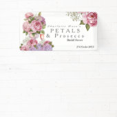 Petals & Prosecco Banner 横断幕 (インサイチュ)