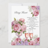 Petals & Prosecco "Ring Hunt Game 招待状 (正面)