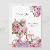 Petals & Prosecco "Thank You"   Sign 招待状 (裏面)
